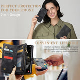 CaseMe Samsung Galaxy A36 Fodral 008 Series Löstagbart Skal Svart