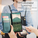 CaseMe Samsung Galaxy A36 Fodral 023 Series Grön