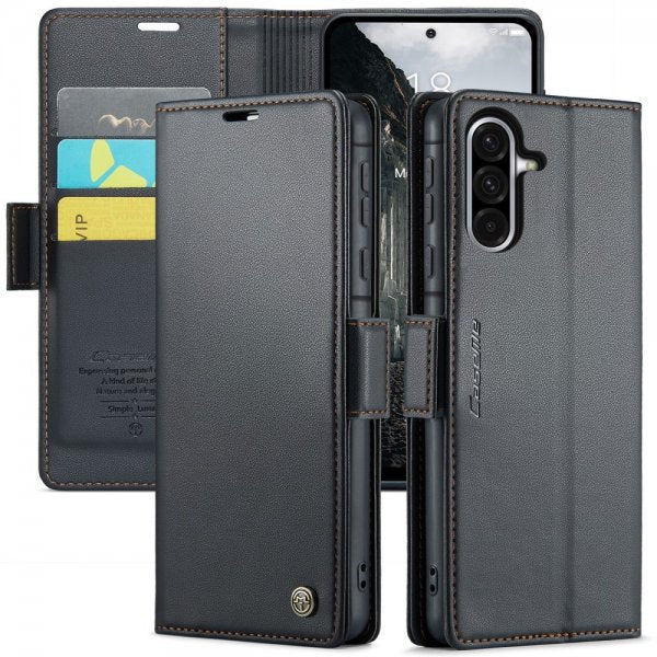CaseMe Samsung Galaxy A36 Fodral 023 Series Svart