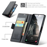 CaseMe Samsung Galaxy A36 Fodral 023 Series Svart