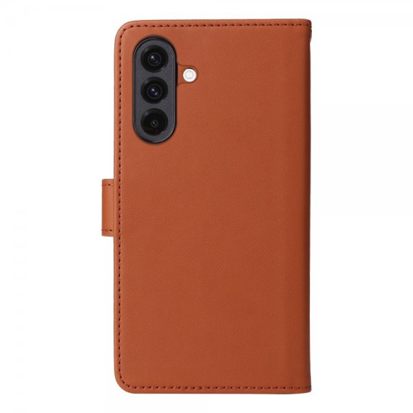 Betopnice Samsung Galaxy A36 Fodral med Löstagbart Skal 005 Brun