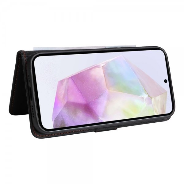 Betopnice Samsung Galaxy A36 Fodral med Löstagbart Skal 005 Svart