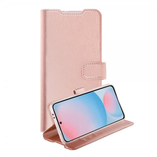 Vivanco Samsung Galaxy A36/Galaxy A56 Fodral Classic Wallet Roseguld