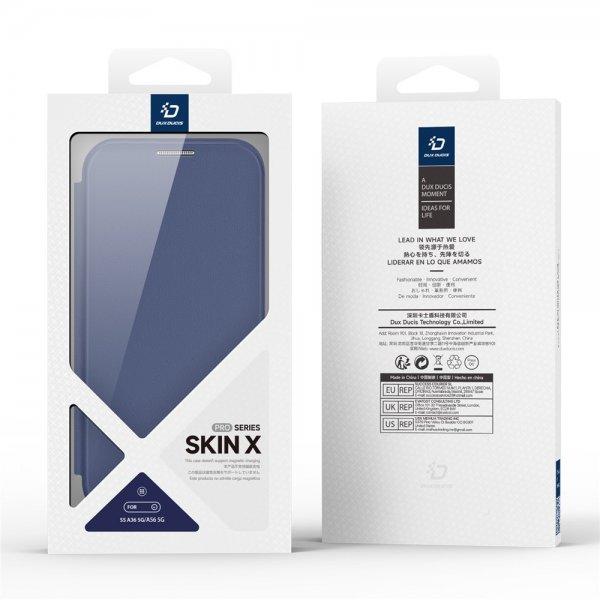 Dux Ducis Samsung Galaxy A36/Galaxy A56 Fodral Skin X Pro Series Blå