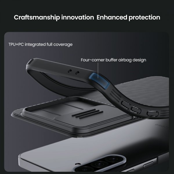 Nillkin Samsung Galaxy A36 Skal CamShield Pro MagSafe Svart