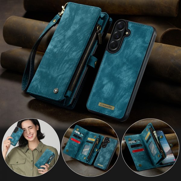 CaseMe Samsung Galaxy A37 Fodral 008 Series Löstagbart Skal Blå