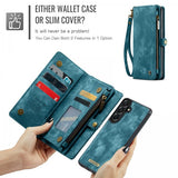 CaseMe Samsung Galaxy A37 Fodral 008 Series Löstagbart Skal Blå