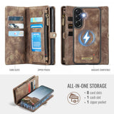 CaseMe Samsung Galaxy A37 Fodral 008 Series Löstagbart Skal Brun