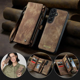 CaseMe Samsung Galaxy A37 Fodral 008 Series Löstagbart Skal Brun