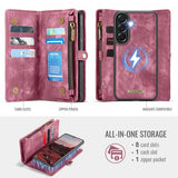 CaseMe Samsung Galaxy A37 Fodral 008 Series Löstagbart Skal Röd