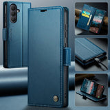 CaseMe Samsung Galaxy A37 Fodral 023 Series Blå