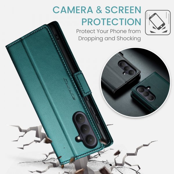 CaseMe Samsung Galaxy A37 Fodral 023 Series Grön