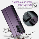 CaseMe Samsung Galaxy A37 Fodral 023 Series Lila