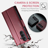 CaseMe Samsung Galaxy A37 Fodral 023 Series Röd