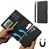 Nordic Covers Samsung Galaxy A37 Fodral med avtagbart MagSafe-skal Raven Black