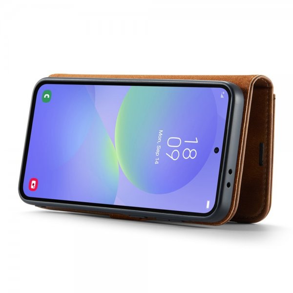 Dg.Ming Samsung Galaxy A37 Fodral med Löstagbart Skal Brun