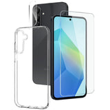 Northjo Samsung Galaxy A37 Skal med Skärmskydd och Kameraskydd 3-i-1