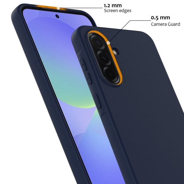 Samsung Galaxy A37 Skal med Strap Silikon MagSafe Blå