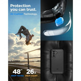 Spigen Samsung Galaxy A37 Skal Rugged Armor Matte Black
