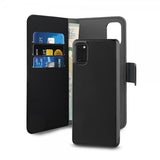 Puro Samsung Galaxy A41 Fodral Wallet Detachable 2 in 1 Svart