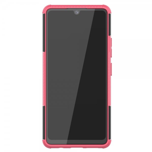 Samsung Galaxy A42 5G Skal Däckmönster Stativfunktion Magenta