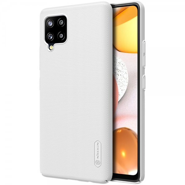 Nillkin Samsung Galaxy A42 5G Skal Frosted Shield Vit