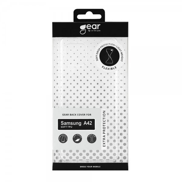 Gear Samsung Galaxy A42 5G Skal Transparent TPU Klar