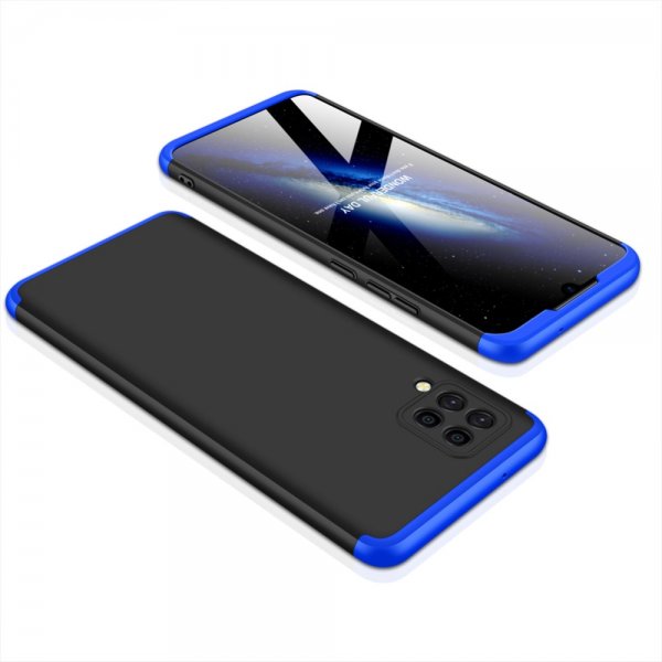 GKK Samsung Galaxy A42 5G Skal Tredelat Svart Blå