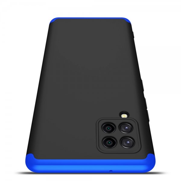 GKK Samsung Galaxy A42 5G Skal Tredelat Svart Blå
