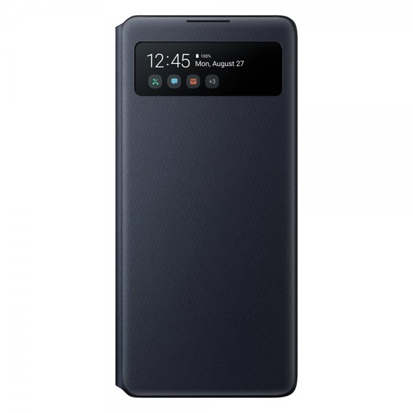 Samsung Original Galaxy A51 Fodral S View Wallet Cover Svart