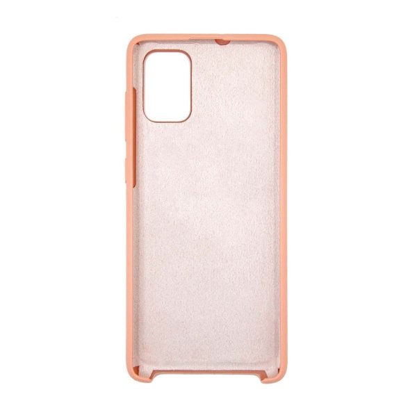 Samsung Galaxy A51 Skal Silikon Rosa