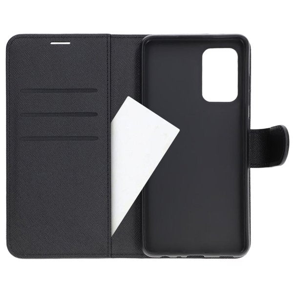 Samsung Galaxy A51 Fodral 3 Kortfack Svart