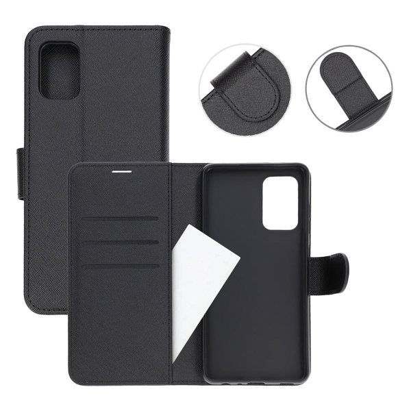 Samsung Galaxy A51 Fodral 3 Kortfack Svart