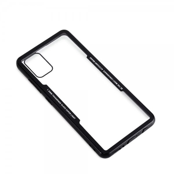 Gear Samsung Galaxy A51 Skal Härdat Glas Svart