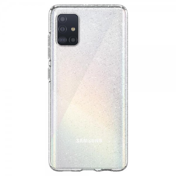 Spigen Samsung Galaxy A51 Skal Liquid Crystal Glitter Crystal Quartz