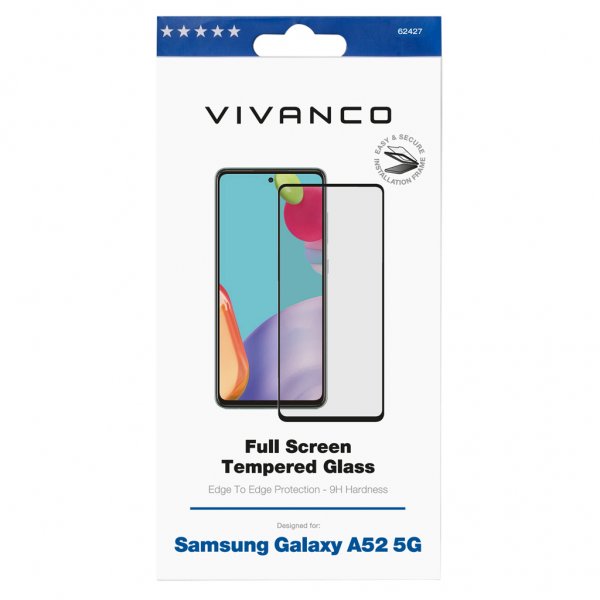 Vivanco Samsung Galaxy A52/A52s 5G Skärmskydd Full Screen