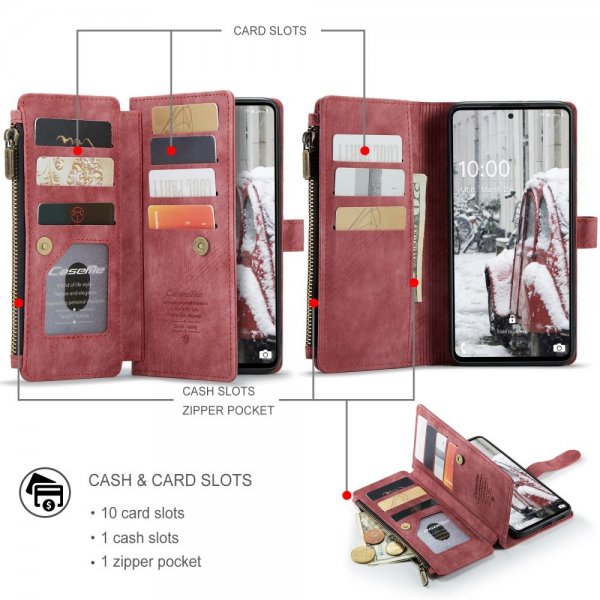 CaseMe Samsung Galaxy A53 5G Fodral C30 Series Röd