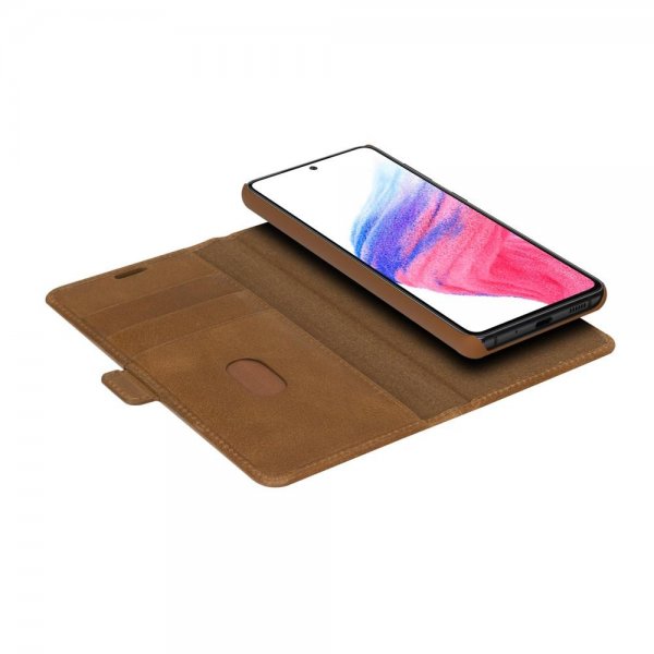 dbramante1928 Samsung Galaxy A53 5G Fodral Lynge Löstagbart Skal Tan
