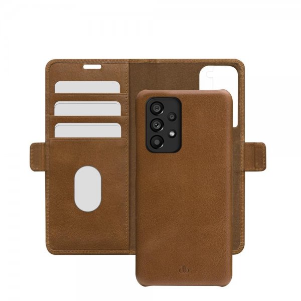 dbramante1928 Samsung Galaxy A53 5G Fodral Lynge Löstagbart Skal Tan
