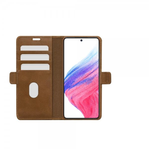 dbramante1928 Samsung Galaxy A53 5G Fodral Lynge Löstagbart Skal Tan