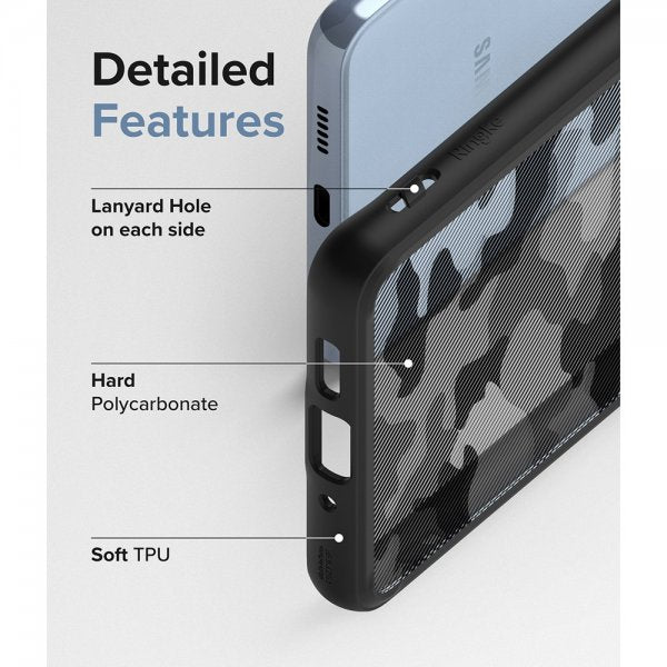 Ringke Samsung Galaxy A53 5G Skal Fusion Matte Camo Black