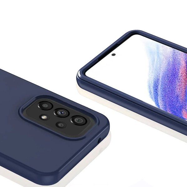 Rvelon Samsung Galaxy A53 5G Skal Silikon Blå