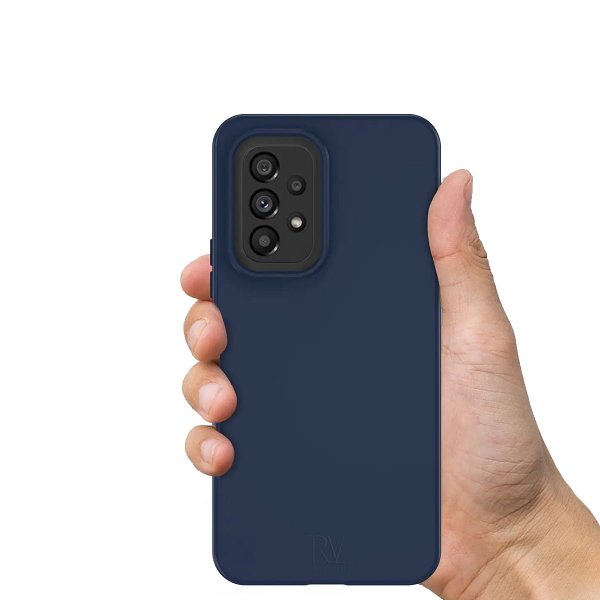 Rvelon Samsung Galaxy A53 5G Skal Silikon Blå