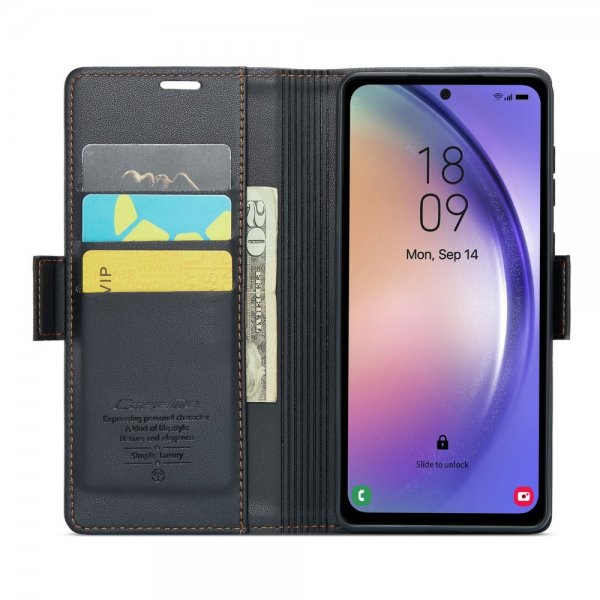 CaseMe Samsung Galaxy A54 5G Fodral 023 Series Svart