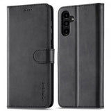 Lc.Imeeke Samsung Galaxy A54 5G Fodral med Kortfack Stativfunktion Svart