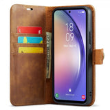 Dg.Ming Samsung Galaxy A54 5G Fodral med Löstagbart Skal Brun