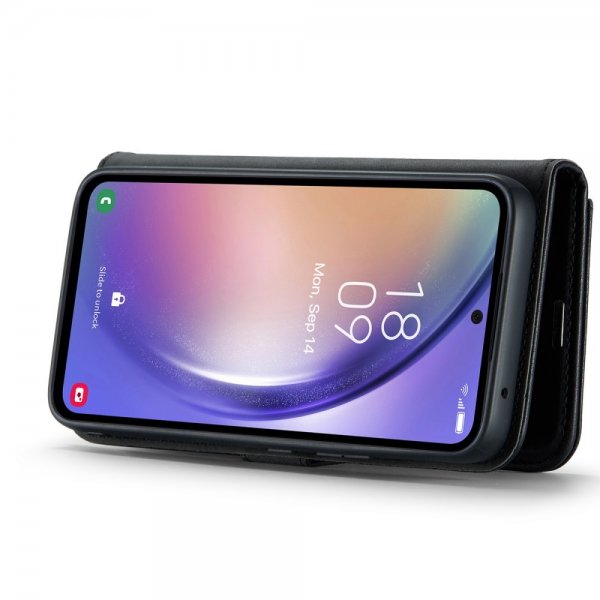 Dg.Ming Samsung Galaxy A54 5G Fodral med Löstagbart Skal Svart