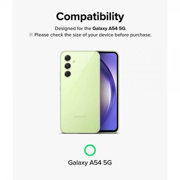 Ringke Samsung Galaxy A54 5G Kameraskydd Camera Lens Frame Svart