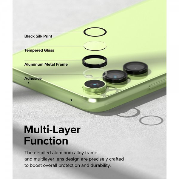 Ringke Samsung Galaxy A54 5G Kameraskydd Camera Lens Frame Svart