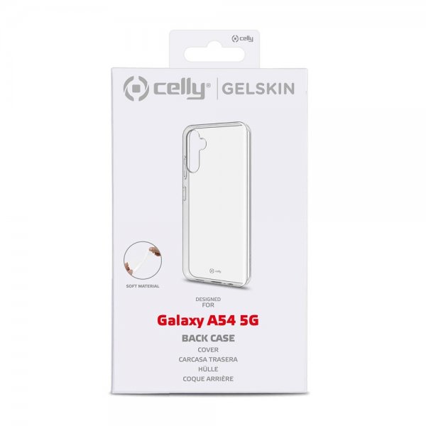 Celly Samsung Galaxy A54 5G Skal GELSKIN Transparent